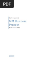 MM Business Process