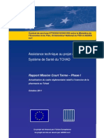 Rapport Mission Court Terme - Phase I Actualisation Du Cadre Réglementaire Relatif À L'exercice de La Pharmacie Au Tchad (Octobre 2011)