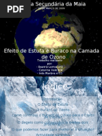 Efeito de Estufa e Buraco na Camada de Ozono