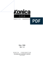 Service Handbook: Konica Corporation