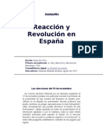 Reacción y Revolución en España