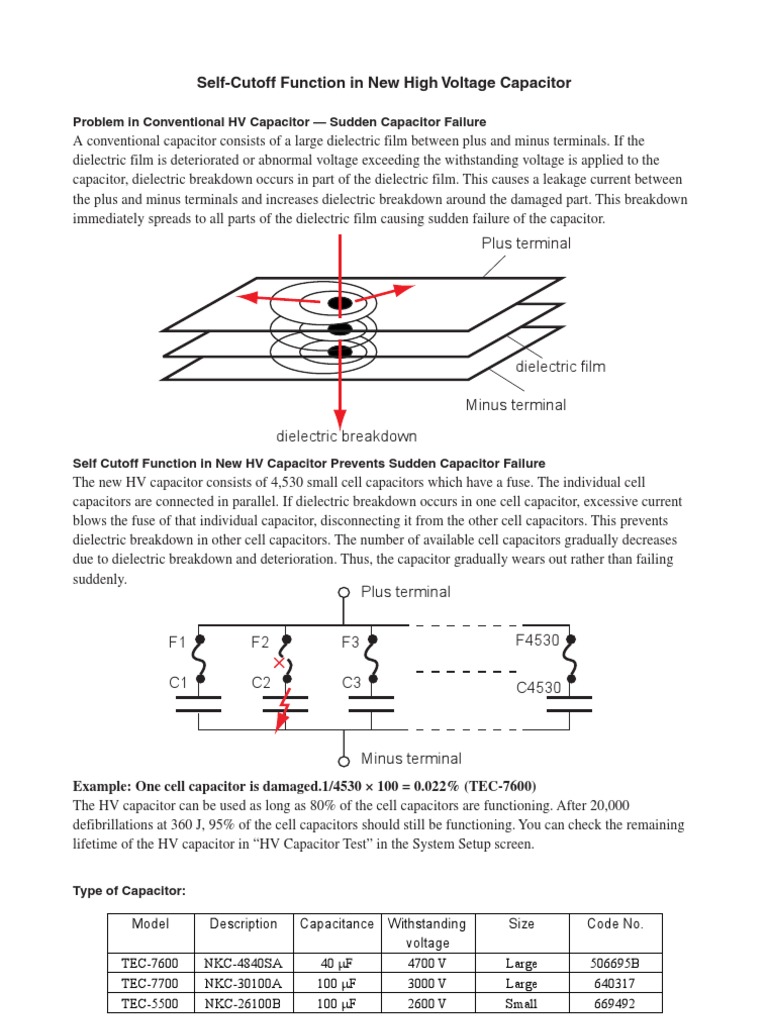 Self-Cutoff High Voltage Capacitor Design | PDF | Technology & Engineering