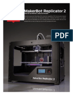 MakerBot Replicator2 Brochure