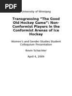 Download Transgressing the Good Old Hockey Game - April 4th - WGS Colloquium at University of Winnipeg by kschachter SN13974348 doc pdf