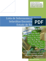Judeus Em Rondonia