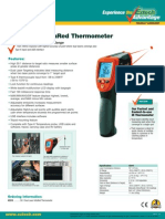 Dual Laser Infrared Thermometer: High Ir Temperature Range