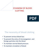 The Mechanism of Blood