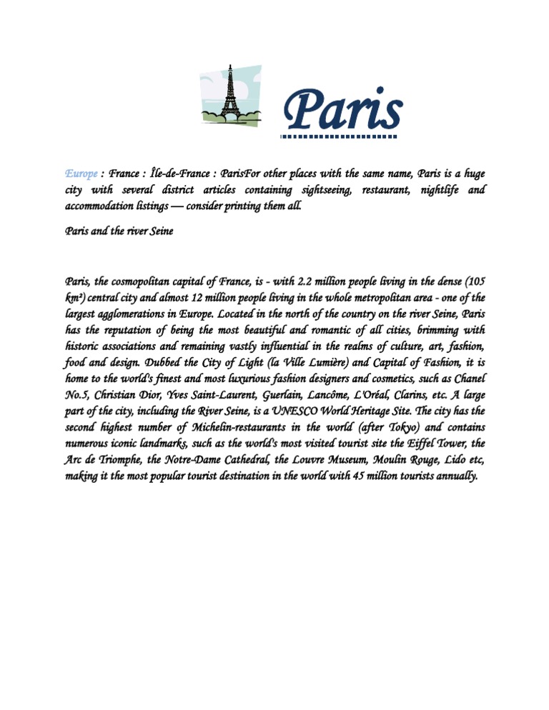Paris | PDF