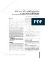 Complicaciones en La Rehabilitacion Del Paciente Amputado