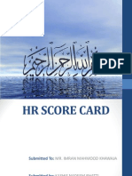 HR Scorecard