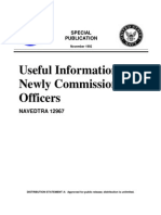 NAVEDTRA_12967_INFORMATION FOR COMMISSIONED OFFICERS