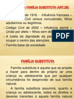 Colocação Família Substituta Art. 28