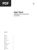 App Store Marketing Guidelines