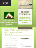 Digital visitor counter using 8051 microcontroller.pptx