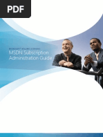Download MSDN Subscription Administration Guide 33 by Luis Carlos Gomez Morales SN139799561 doc pdf
