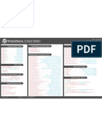 Wordpress Cheat Sheet