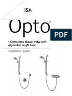 Install Opto Shower Manual