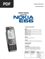 Download Nokia E66 Service Manual by tjsantos SN139817322 doc pdf