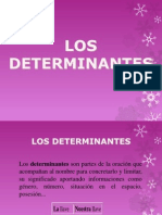 Determinantes (Expresion)