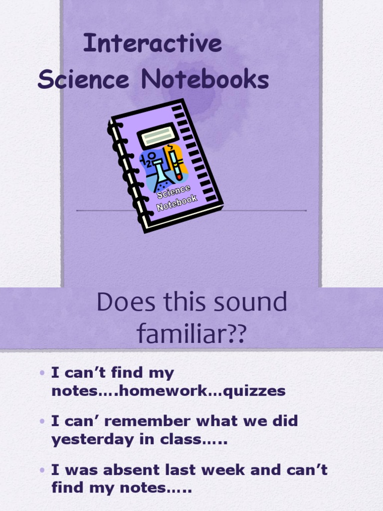 Interactive science notebook pdf notebook science