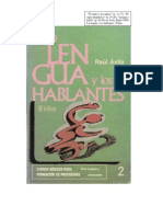 La Lengua y Los Hablantes Documento