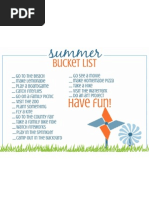 Download Printable Summer Bucket List by delightfullynoted SN139834114 doc pdf