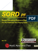 SORD Pathfinder - System Operational Reference Digest