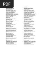 TRADUÇÔES DE MÙSICAS