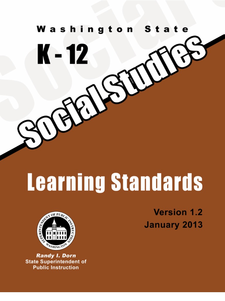 Social Studies Standards PDF Civics Geography