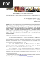 REESTRUTURAÇÃO DO CURRÍCULO ESCOLAR