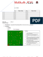 Basic Skill: Day/Date Player Attendances Exercise Level