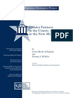 Gender Fairness in The Courts: Action in The New Millenium