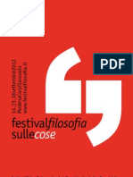 Programma Festival Filosofia Di Modena 2012