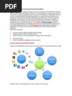 Cinco Pasos para Crear Un Entorno Personal de Aprendizaje