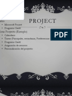 Presentación MSProject