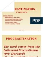 Procrastination by Aneek Gupta