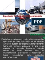 Exportación Temporal para Perfeccionamiento Pasivo