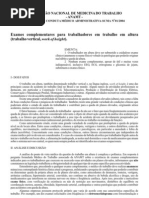 Exames Complement Ares Para Trabalhadores Em Trabalho Em Altura