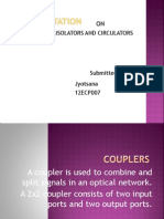 Couplers, Isolators and Circulators