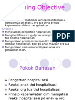 Dampak Hospitalisasi