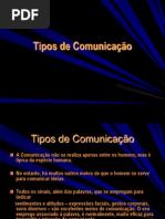 comunicação verbal e não verbal