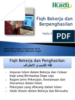 Fiqh Bekerja Dan Berusaha