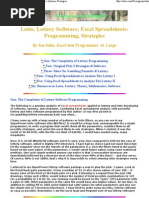 Download Excel Spreadsheets for Lott by liewananda SN139906107 doc pdf