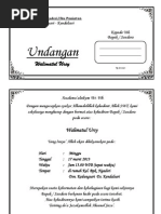 Undangan Walimatul Aqiqoh+Pitonan