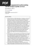 Download Citizens Engagement in Policymaking and the Design of Public Services by Saleh Usman SN139907523 doc pdf