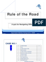 Rule of The Road: A Quiz For Navigating Officers