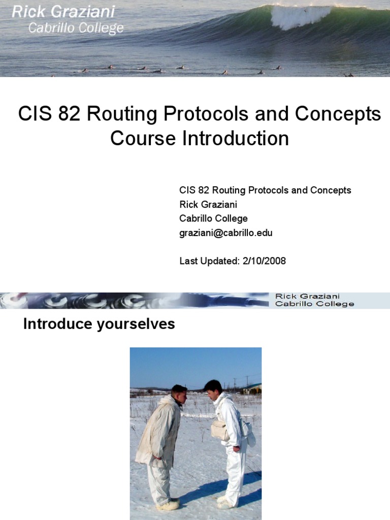 CCNA Routing Course Overview | PDF | Cisco Certifications | Computer ...
