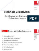 rc13 - Workshop A: Felix Kolb - Mehr Als Clicktivismus