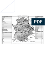 Mapa Mudo de Extremadura (Exámen)