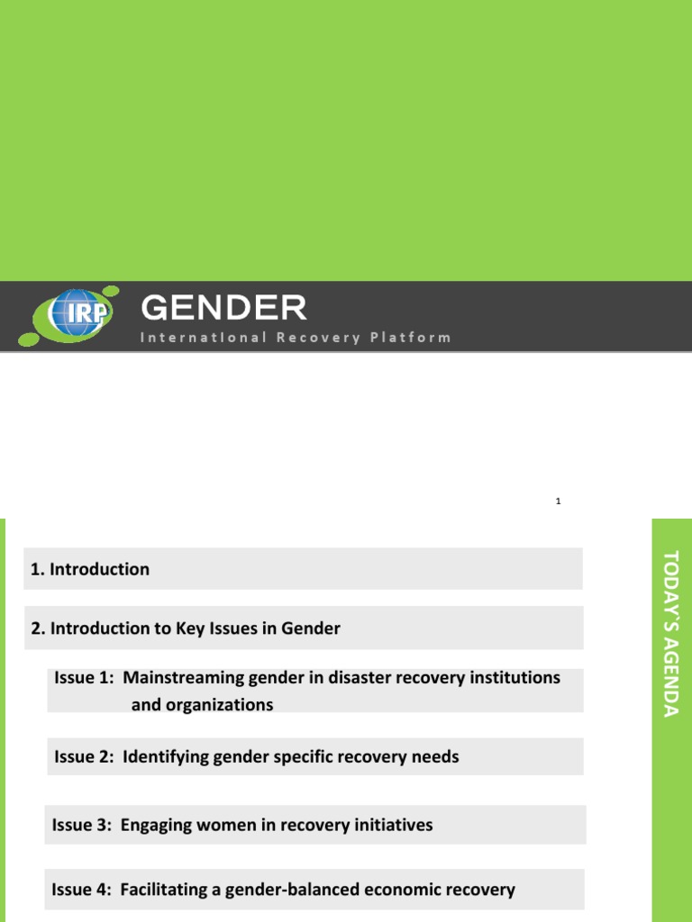 10 Gender Gender Mainstreaming Gender Free 30day Trial Scribd
